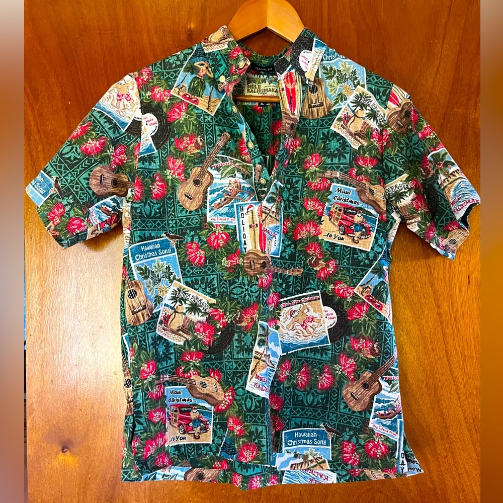 reyn spooner Kids Button-Down Shirt in Green, Red, Brown